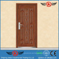 JK-A9026 JieKai puerta de metal de seguridad / máquinas de fabricación de puerta de acero / principal puerta de acero de seguridad